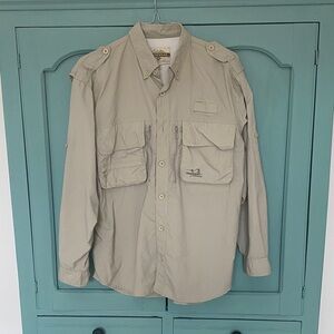 Cabela's Men's GuideWear Light Tan Shirt Jacket